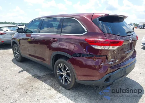 2019 Toyota Highlander Le from USA, damaged, VIN 5TDZARFH1KS060262